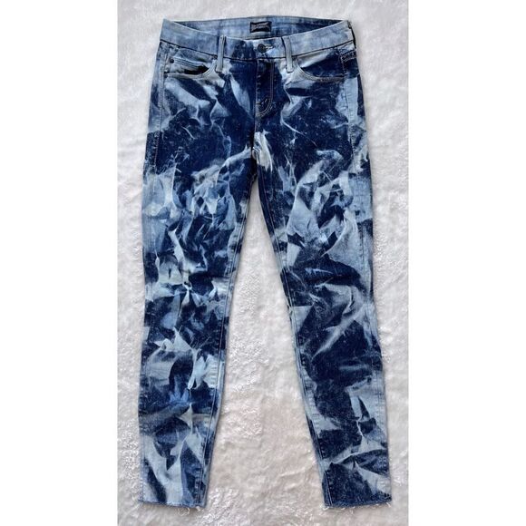 Mother Jeans Looker Ankle Fray in Dog Gone It Wash, Size 25 - Picture 12 of 16